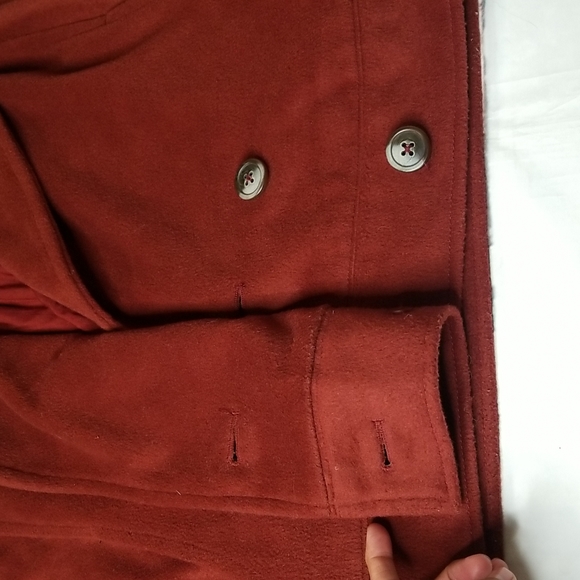 Free People Terra Cotta Dolman Coat - Picture 11 of 16